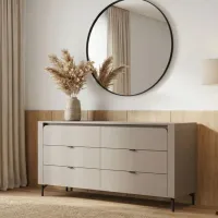 Комод Fabrik Home Velori 81 x 163 x 38см / ЛДСП / Глиняный серый photo 4