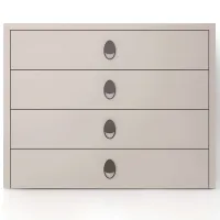 Комод Fabrik Home Melburn 90 x 115 x 38.4см / ЛДСП / Кашемир photo 2