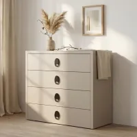 Комод Fabrik Home Melburn 90 x 115 x 38.4см / ЛДСП / Кашемир photo 3