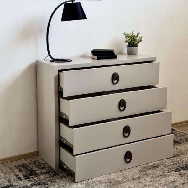 Комод Fabrik Home Melburn 90 x 115 x 38.4см / ЛДСП / Кашемир photo 6