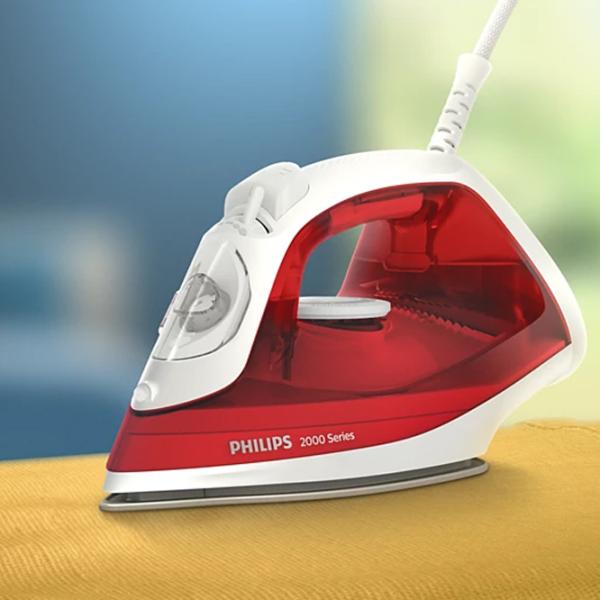 Утюг Philips Seria 2000 С парогенератором / 2000 Вт / Красный photo 6