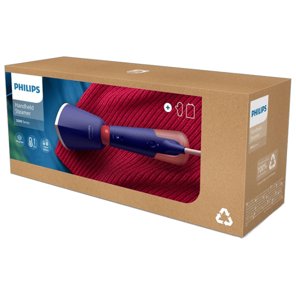 Vaporizator de călcat vertical Philips Seria 5000 1300 W/ Marine blue photo 7