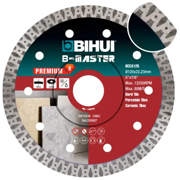 Циркулярный диск BIHUI DCCA125  photo 1