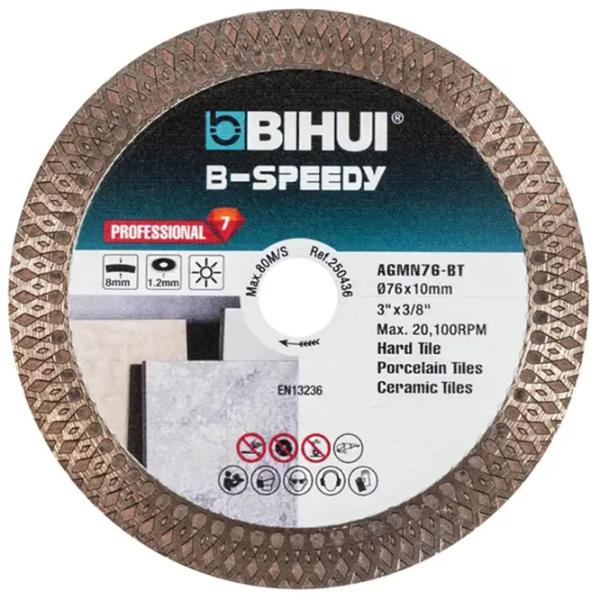 Disc diamantat continuu BIHUI AGMN76-BT  photo 1