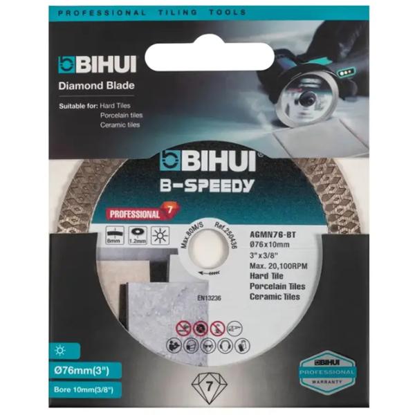 Disc diamantat continuu BIHUI AGMN76-BT  photo 4