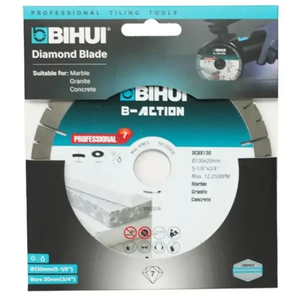 Алмазный отрезной диск BIHUI DCBS130  photo 3