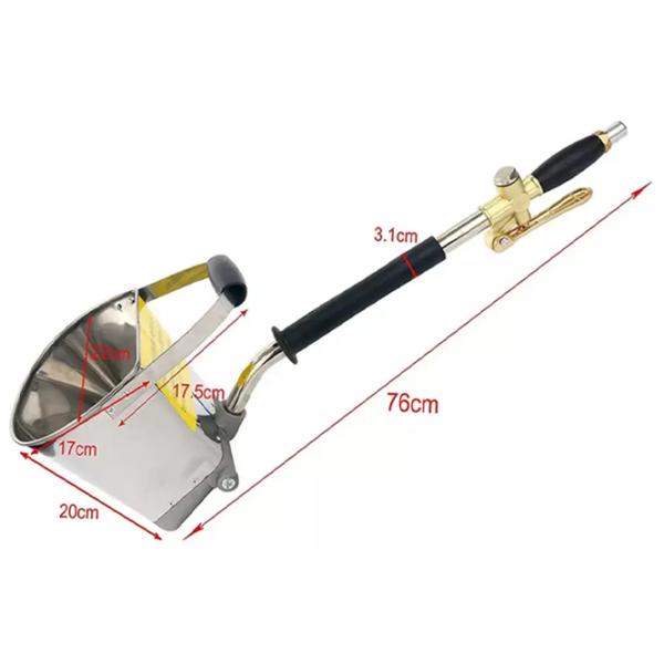 Dispozitiv de tencuit pneumatic Demetra PIS001 8 bar / Black photo 5