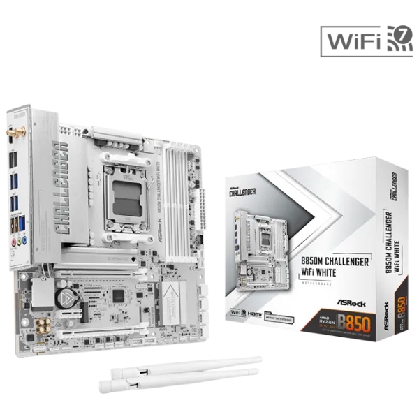 Материнская плата ASRock B850M Challenger WiFi mATX / AMD B850M photo 6