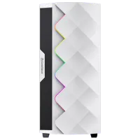 Carcasă Gamemax Diamond CP WT Mid Tower / White photo 2