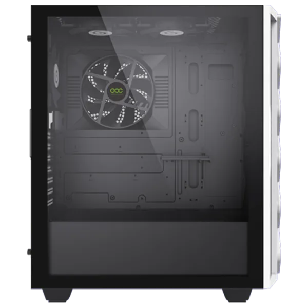 Carcasă Gamemax Diamond CP WT Mid Tower / White photo 3