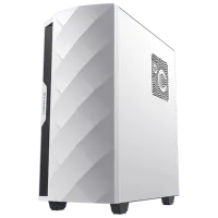 Carcasă Gamemax Diamond CP WT Mid Tower / White photo 4