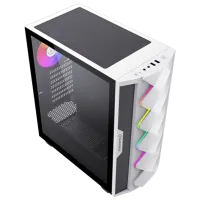Carcasă Gamemax Diamond CP WT Mid Tower / White photo 6