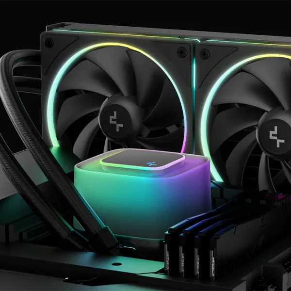 Жидкостное охлаждение Deepcool LE360 PRO Гидравлический подшипник / 2400 об/мин photo 6