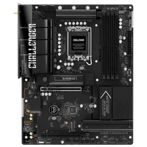 Материнская плата ASRock B860 CHALLENGER WIFI ATX / Intel B860  photo 1