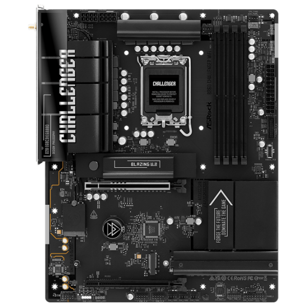 Материнская плата ASRock B860 CHALLENGER WIFI ATX / Intel B860  photo 1