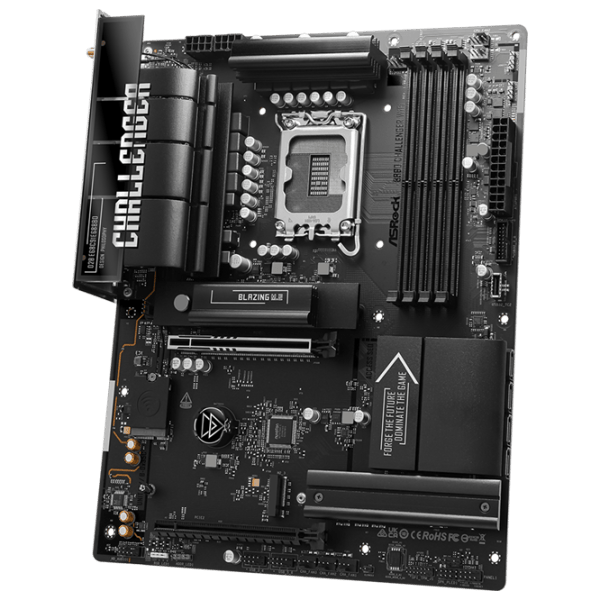 Материнская плата ASRock B860 CHALLENGER WIFI ATX / Intel B860  photo 2