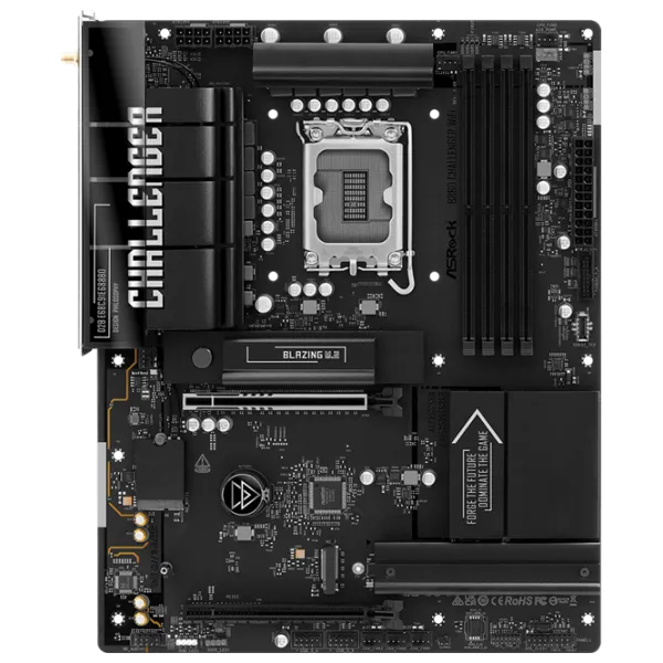 Материнская плата ASRock B860 CHALLENGER WIFI ATX / Intel B860  photo 5