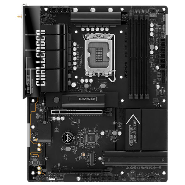 Материнская плата ASRock B860 CHALLENGER WIFI ATX / Intel B860  photo 5