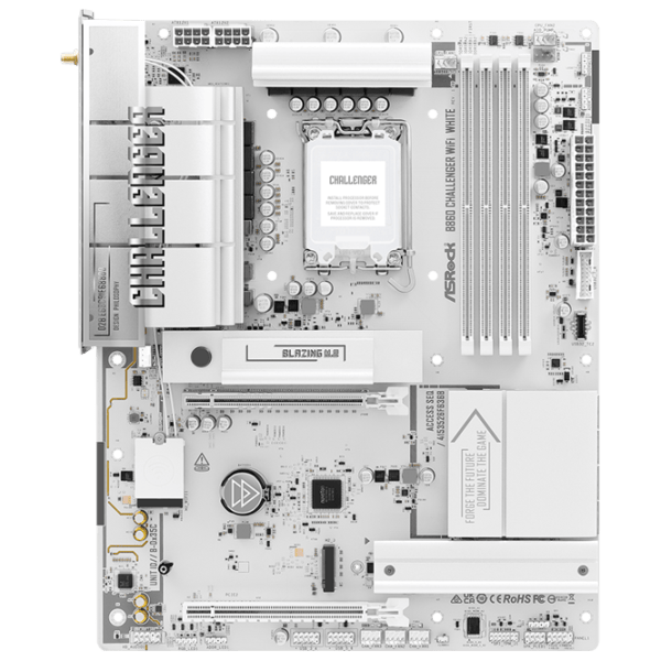Материнская плата ASRock B860 CHALLENGER WIFI ATX / Intel B860  photo 1