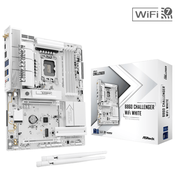 Материнская плата ASRock B860 CHALLENGER WIFI ATX / Intel B860  photo 6