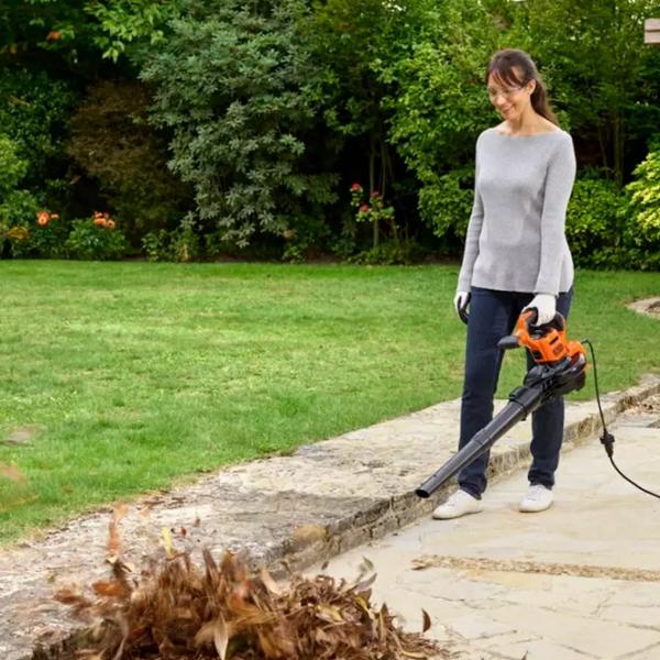 Suflantă de frunze Black&Decker BEBLV300-QS  / Orange photo 4