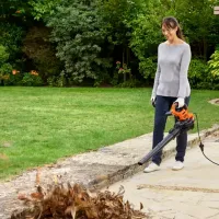 Suflantă de frunze Black&Decker BEBLV300-QS / Orange photo 4