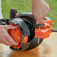 Suflantă de frunze Black&Decker BEBLV300-QS / Orange photo 7