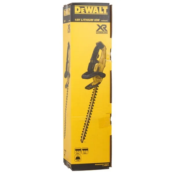 Mașină de tuns gard viu Dewalt DCM563PB-XJ Cu acumulator / Yellow photo 7