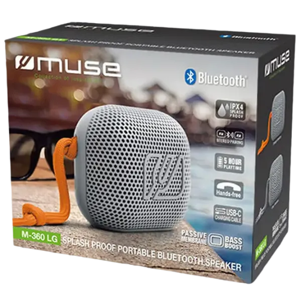 Boxă portabilă Muse M-360 5 W/ Gray photo 7