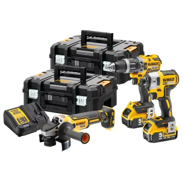 Набoр инструментов Dewalt DCK384P2T 18 V / 3 photo 1