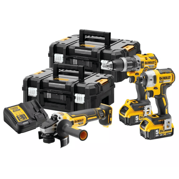 Набoр инструментов Dewalt DCK384P2T 18 V / 3 photo 1