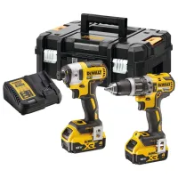 Set de instrumente Dewalt DCK266M2T 18 V / 2