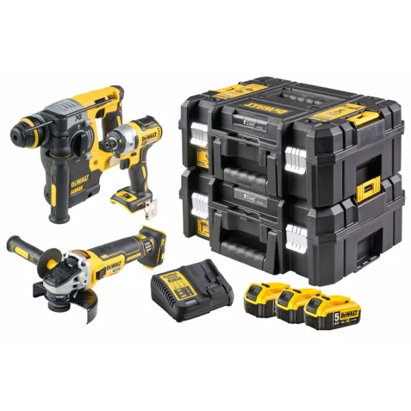 Набoр инструментов Dewalt DCK368P3T 18 V / 3 photo 1