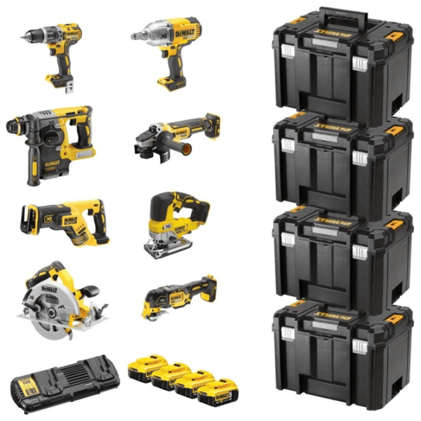 Набoр инструментов Dewalt DCK865P4T 18 V / 8 photo 1
