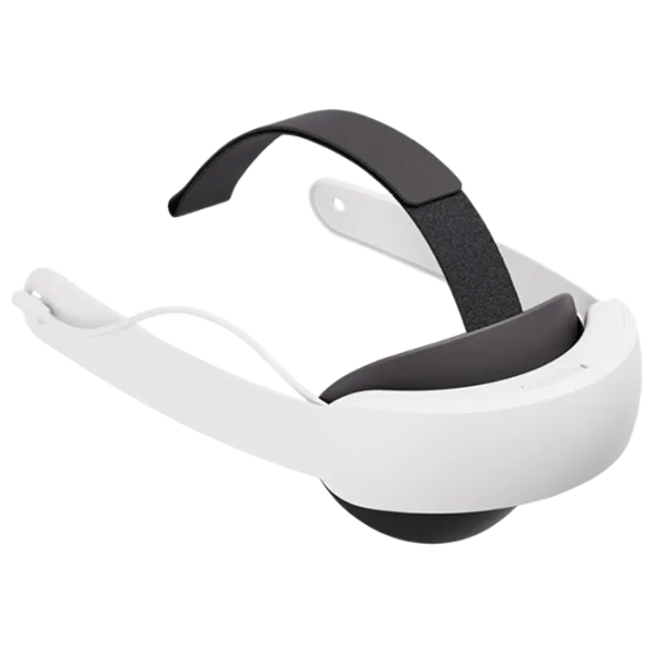 Curea pentru ochelari VR cu acumulator Meta Elite Strap With Battery Meta Quest 3S / White photo 1