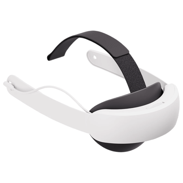 Curea pentru ochelari VR cu acumulator Meta Elite Strap With Battery Meta Quest 3S / White photo 1