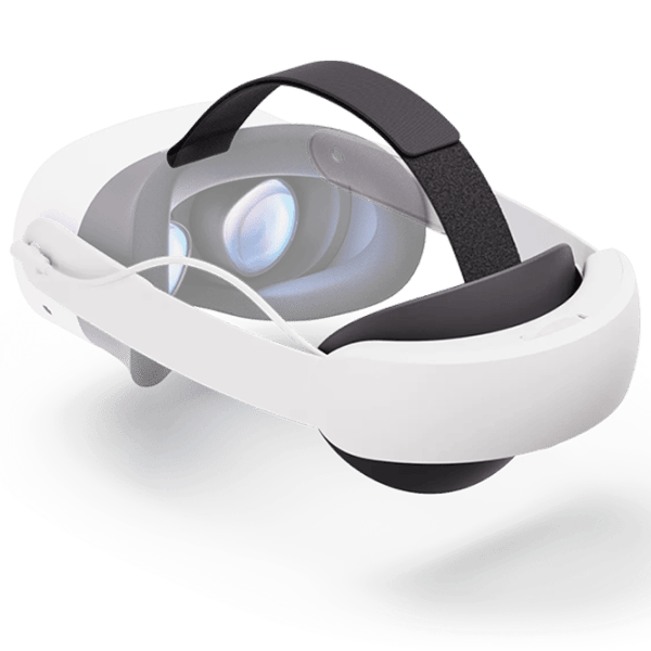 Curea pentru ochelari VR cu acumulator Meta Elite Strap With Battery Meta Quest 3S / White photo 4