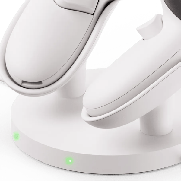 Staţie de încărcare ochelari VR şi controlere Meta Compact Charging Dock Meta Quest 3S / White photo 6
