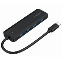 Адаптер Hub Gembird UHB-CM-U3P4P-01 USB Type-C / Черный photo 2