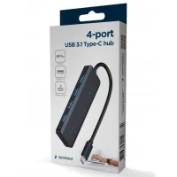 Адаптер Hub Gembird UHB-CM-U3P4P-01 USB Type-C / Черный photo 4