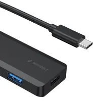 Адаптер Hub Gembird UHB-CM-U3P4P-01 USB Type-C / Черный photo 5