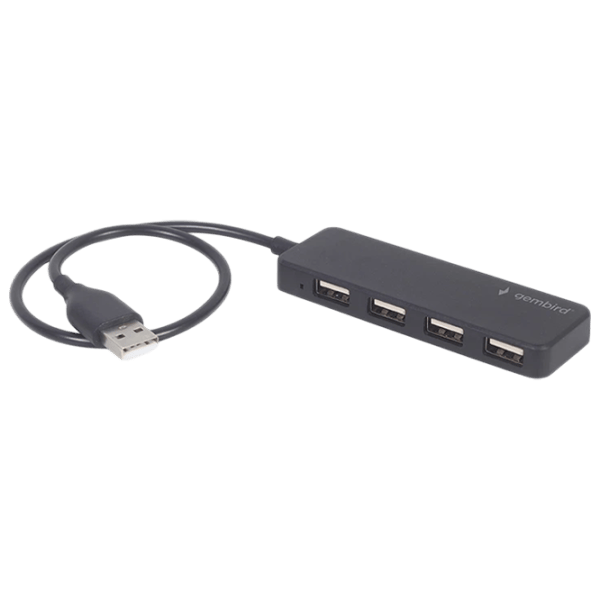 Адаптер Hub Gembird UHB-U2P4-06 USB Type-A / Черный photo 1