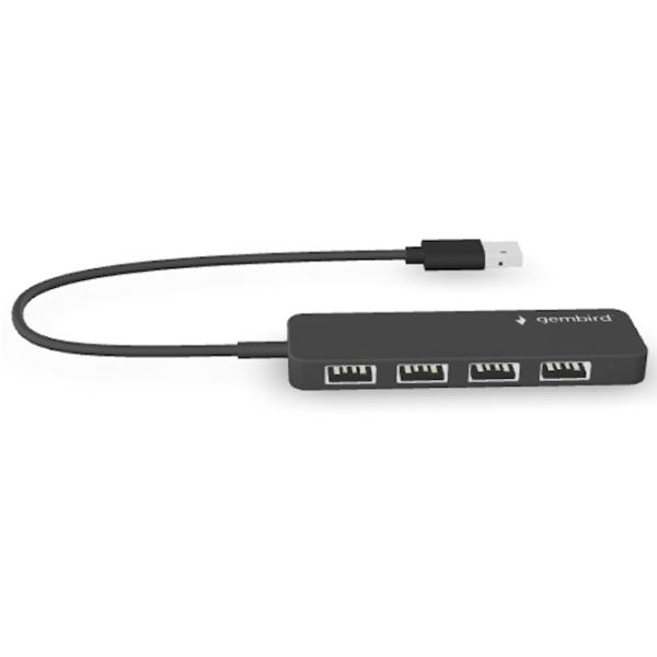 Адаптер Hub Gembird UHB-U2P4-06 USB Type-A / Черный photo 5