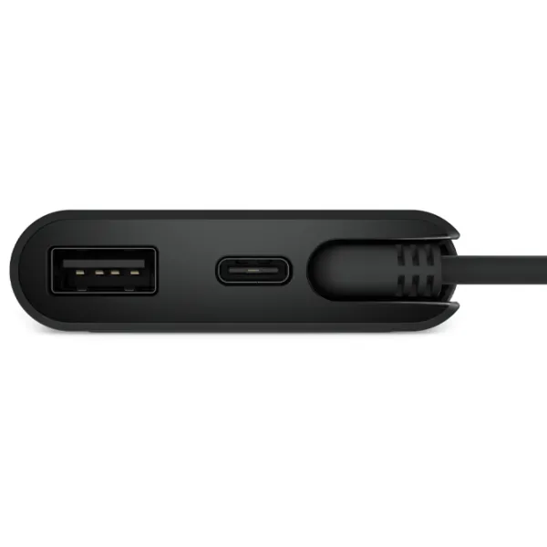 Dock-stație Dell Pro 4-in-1 DA225 USB Type-C / Black photo 6