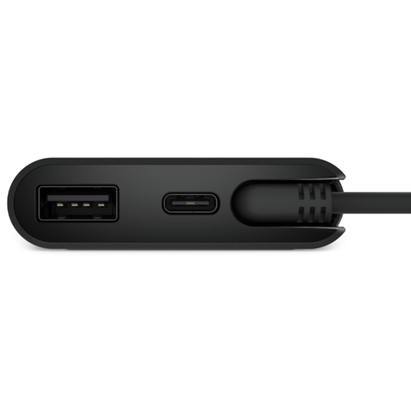 Dock-stație Dell Pro 4-in-1 DA225 USB Type-C / Black photo 6