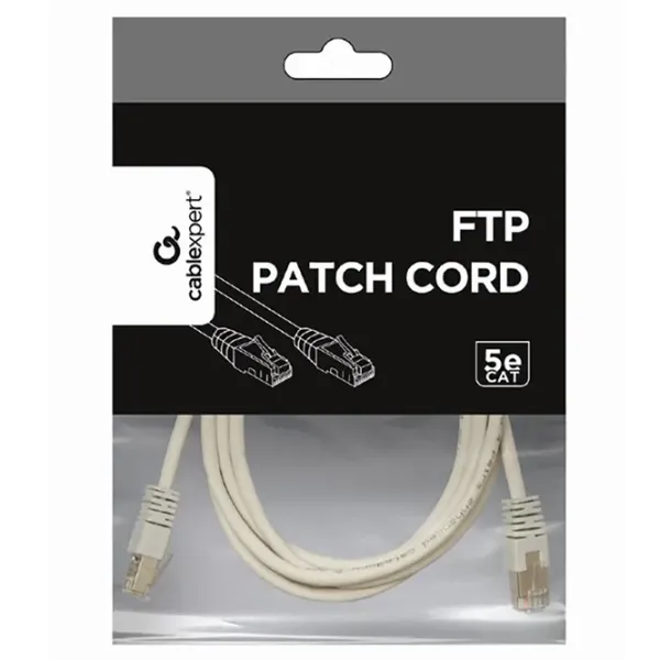 Кабель данных Cablexpert RJ-45 + RJ-45 0.25 м / Серый photo 3