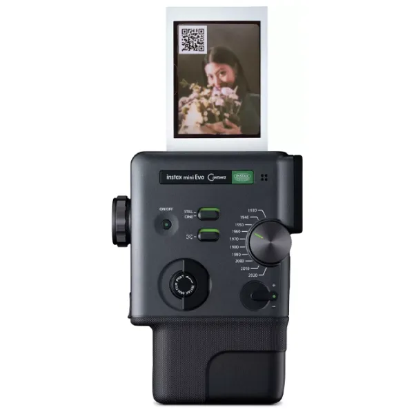 Cameră foto FujiFilm Instax Mini Evo Cinema Bundle Kit CMOS/ Black photo 5