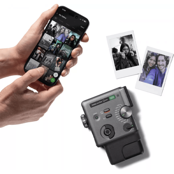 Cameră foto FujiFilm Instax Mini Evo Cinema Bundle Kit CMOS/ Black photo 8