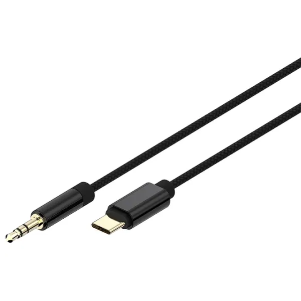 Аудио кабель Cablexpert USB Type-C + 3.5 mm 1.5 м / Черный photo 2