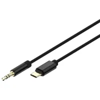 Аудио кабель Cablexpert USB Type-C + 3.5 mm 1.5 м / Черный photo 2